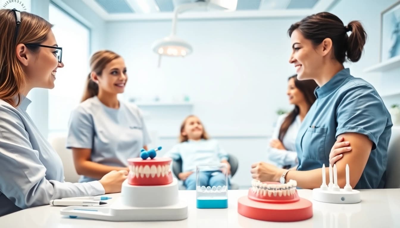 Level orthodontics consultation with a professional team in a modern clinic.