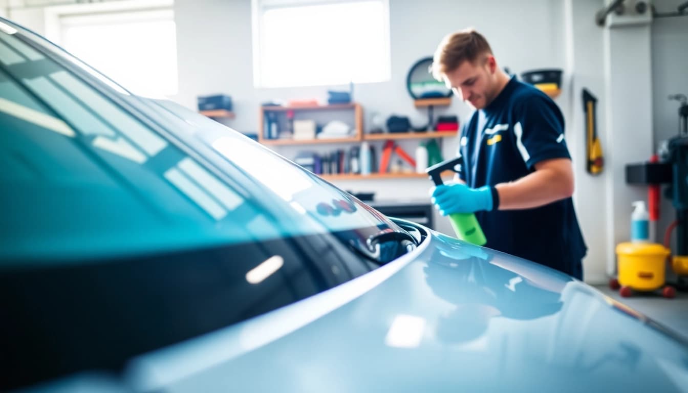 Enhance your vehicle's appearance with professional car detailing services in action.
