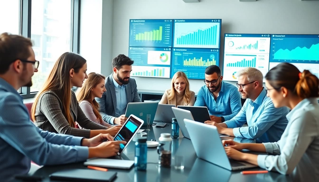 diskusi tim tentang unogg dan strategi pemasaran digital yang efektif.