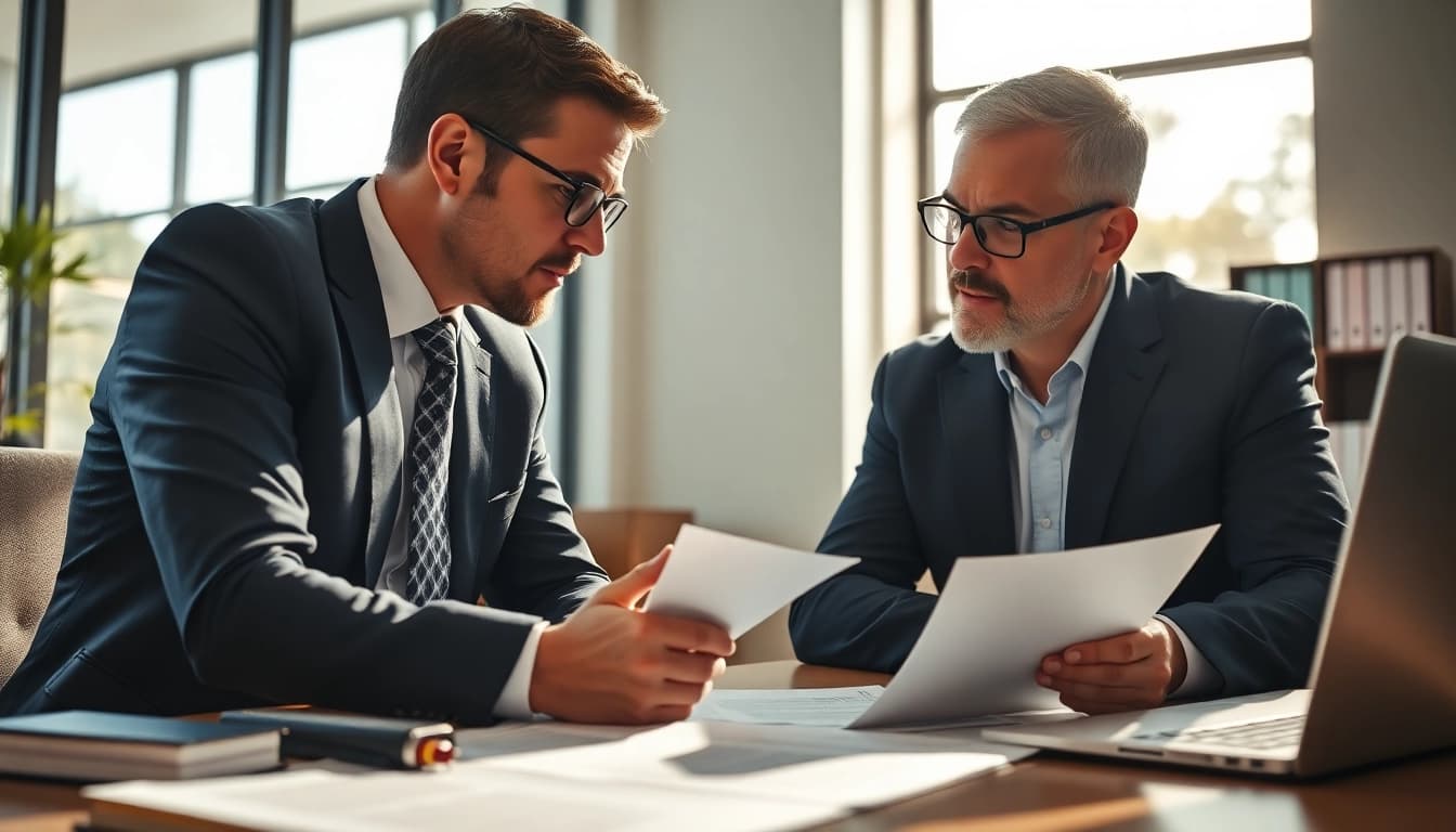 Consult with an experienced Orlando Personal Injury Lawyer in a professional office environment.