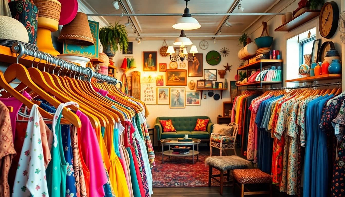 Browse unique items at https://thrift-vintage.com with vibrant vintage clothes and accessories.