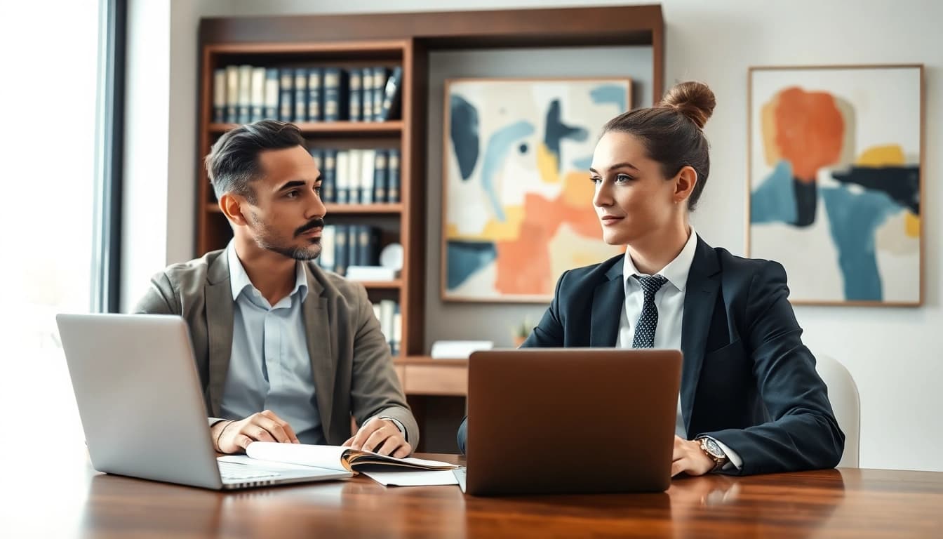 Consultation at https://www.tnlmiami.com highlighting lawyer advising a client.