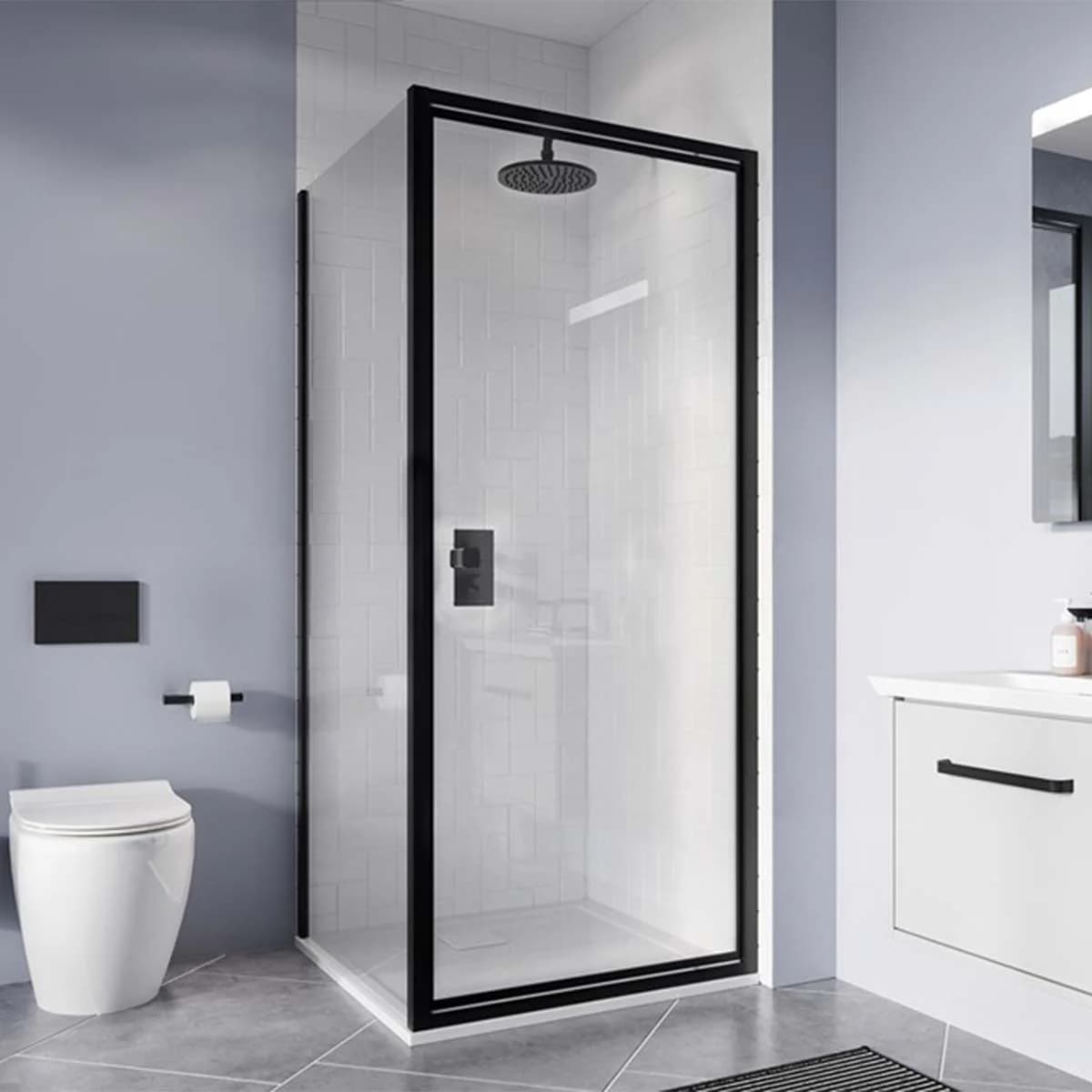 Elegant Showers for Sleek and Space-Saving Bathrooms