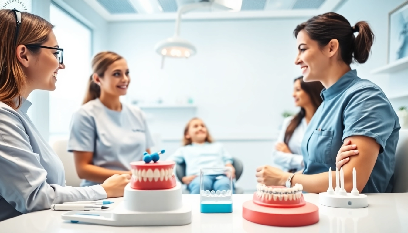 Level orthodontics consultation with a professional team in a modern clinic.
