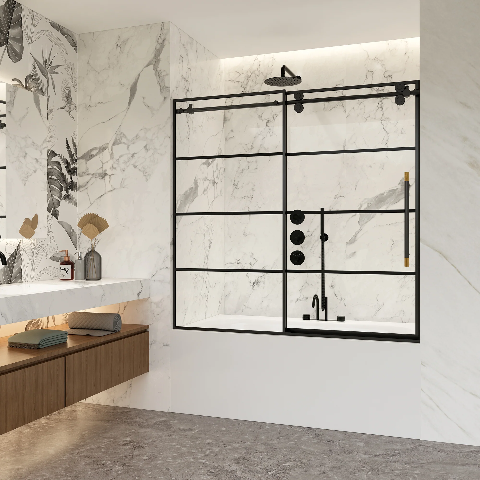 Stunning Sliding Tub Doors to Transform Your Bathroom
