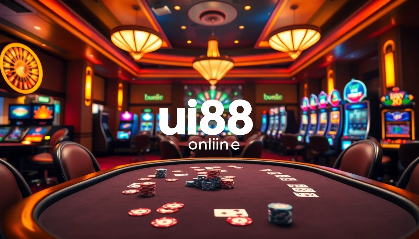 Experience thrilling gameplay at uu88 online with vibrant cards and roulette excitement.