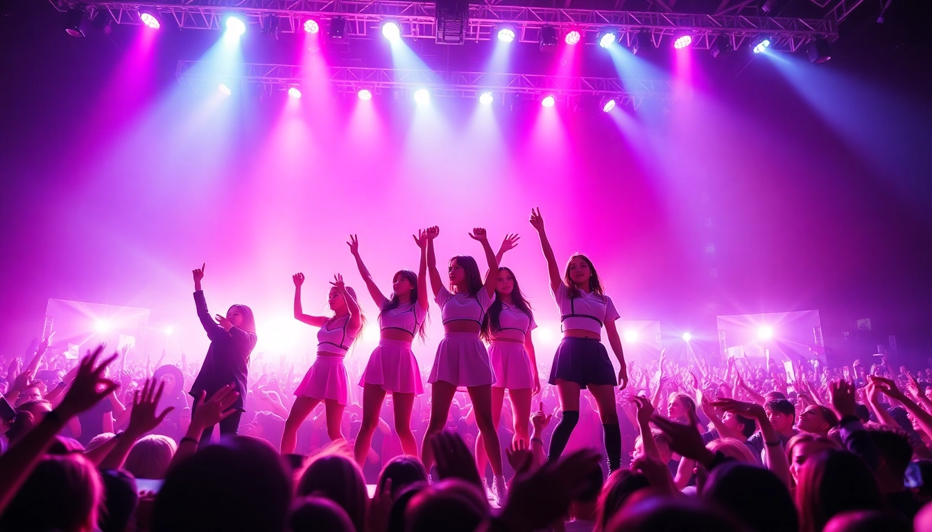 BLACKPINK news highlights the band's energetic stage performance and connection with fans.