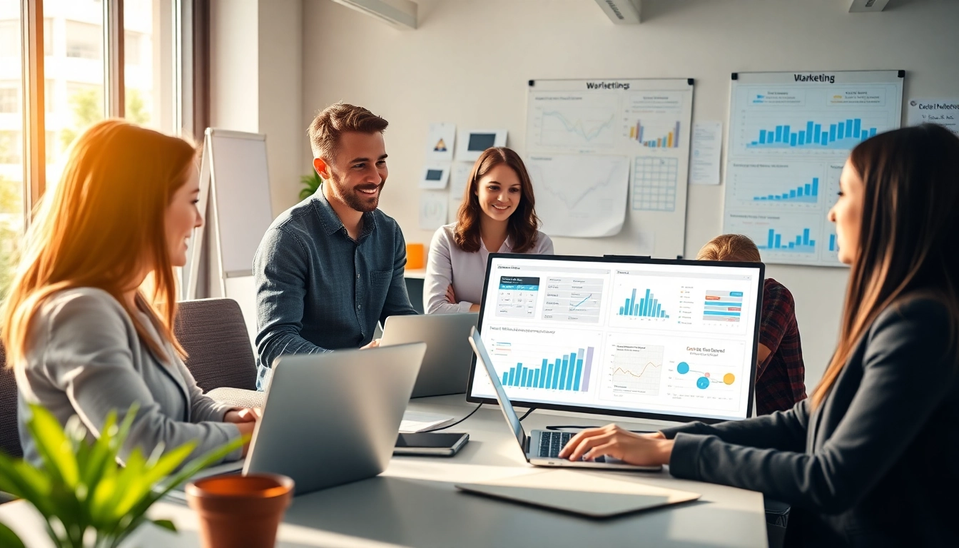 Enhance marketing strategies with https://solarxmedia.com in a dynamic team setting.