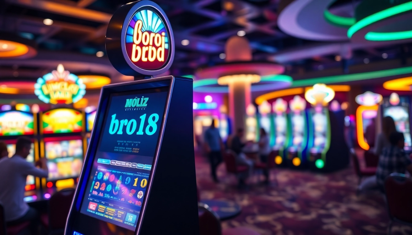 Menangkan hadiah besar di mesin bro138 slot dengan suasana kasino yang energik.