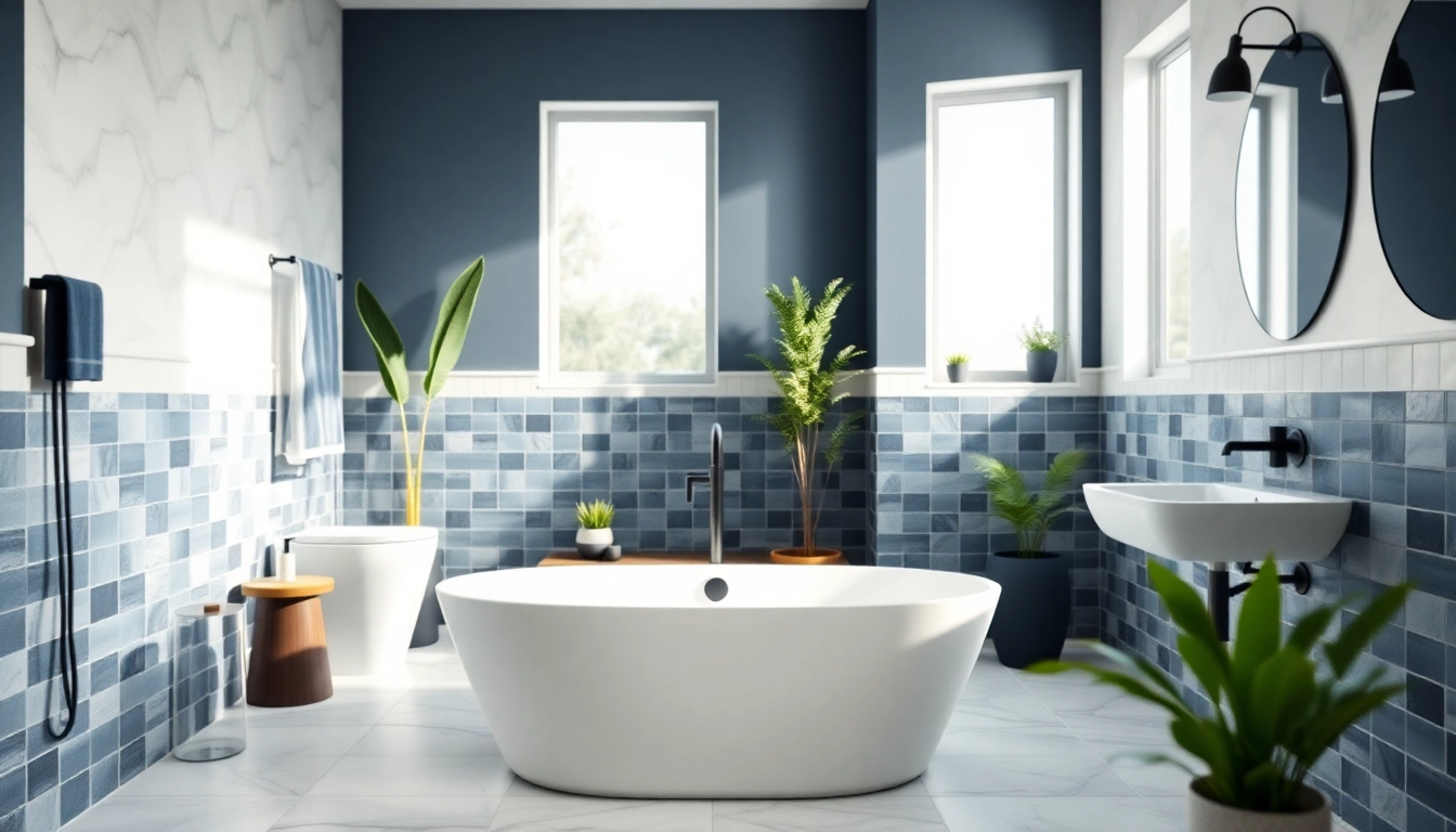 Update your space with stunning bathroom renovations near me showcasing modern design.