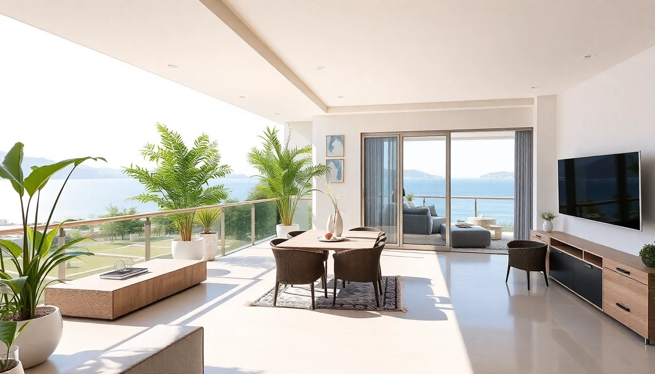 Stunning view of an apartment for sale where to buy apartment in alanya by the Mediterranean.
