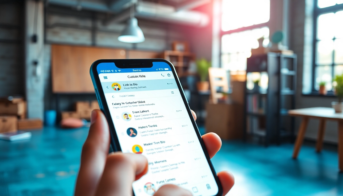 Customize your Link in bio for social media with engaging visuals and dynamic layouts.