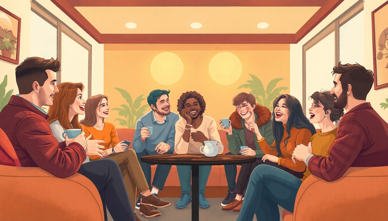Discover why do we say break the ice in a vibrant social setting where people connect and laugh.