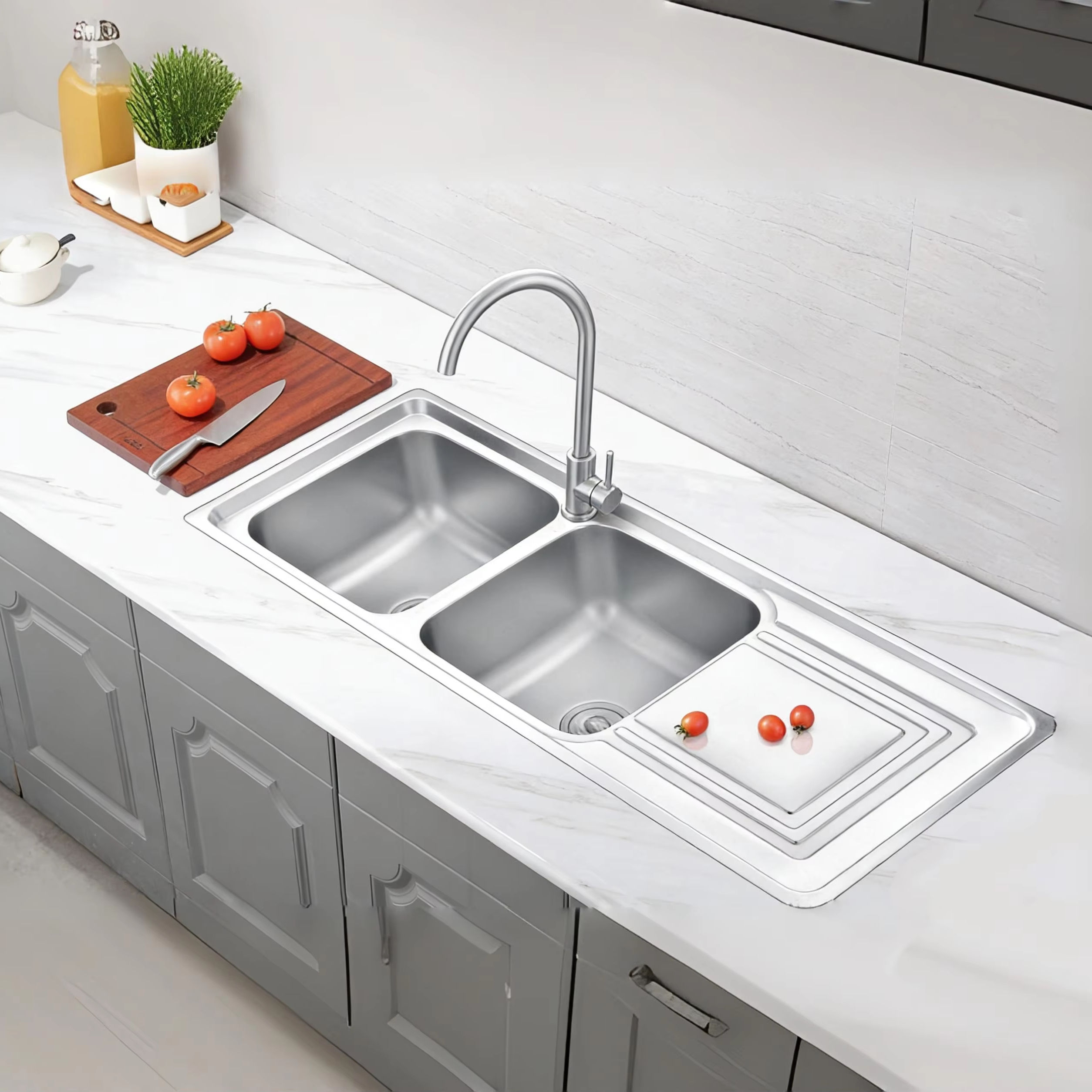 Premium Steel Sinks Stainless for Commercial and Industrial Spaces | MODERN STREET Solutions