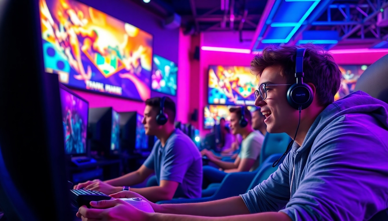 Experience thrilling gaming moments at https://gamelevate.com with engaged gamers in action.