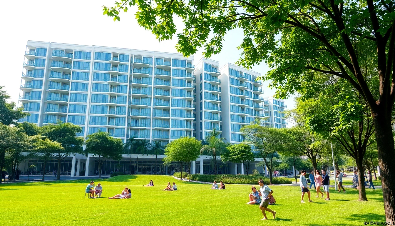 View the Tampines St 95 EC highlighting modern architecture and vibrant community spaces.