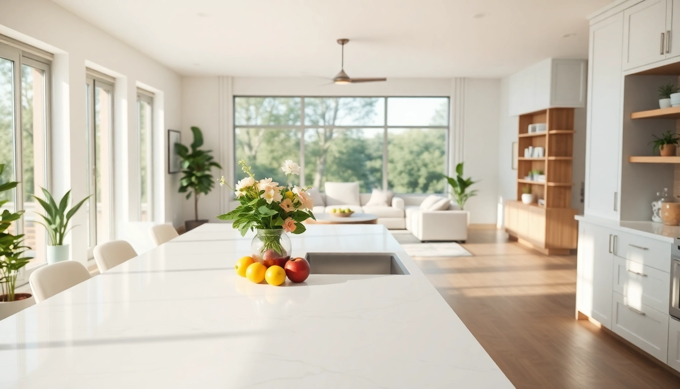 Revitalizing home renovation focusing on a modern kitchen remodel with stylish elements.