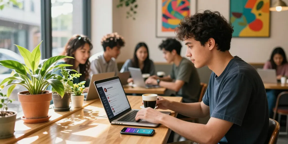 You can buy Instagram comments to enhance engagement in vibrant social media cafe scene.