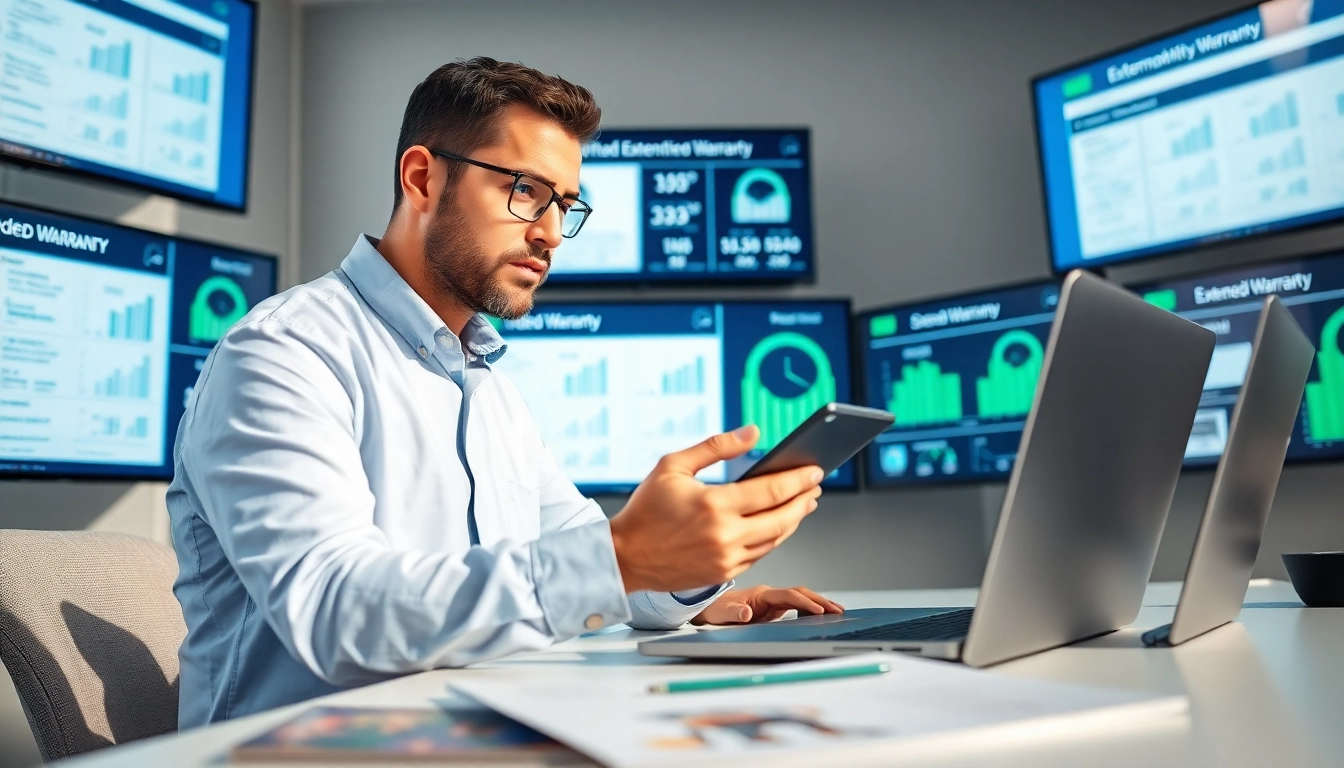 Evaluate options for extended warranty company offerings in a professional atmosphere.