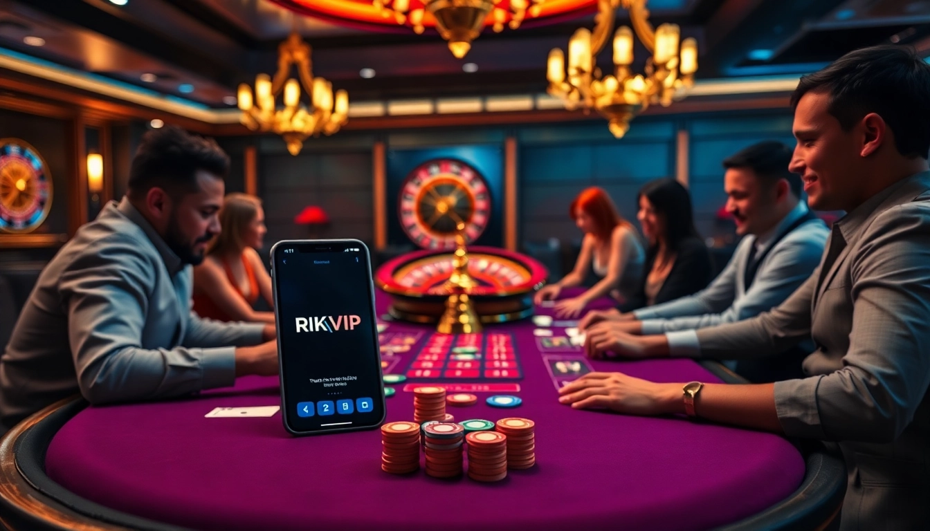 Play thrilling poker at https://rikvip1.store/ with vibrant chips and fast-paced action.