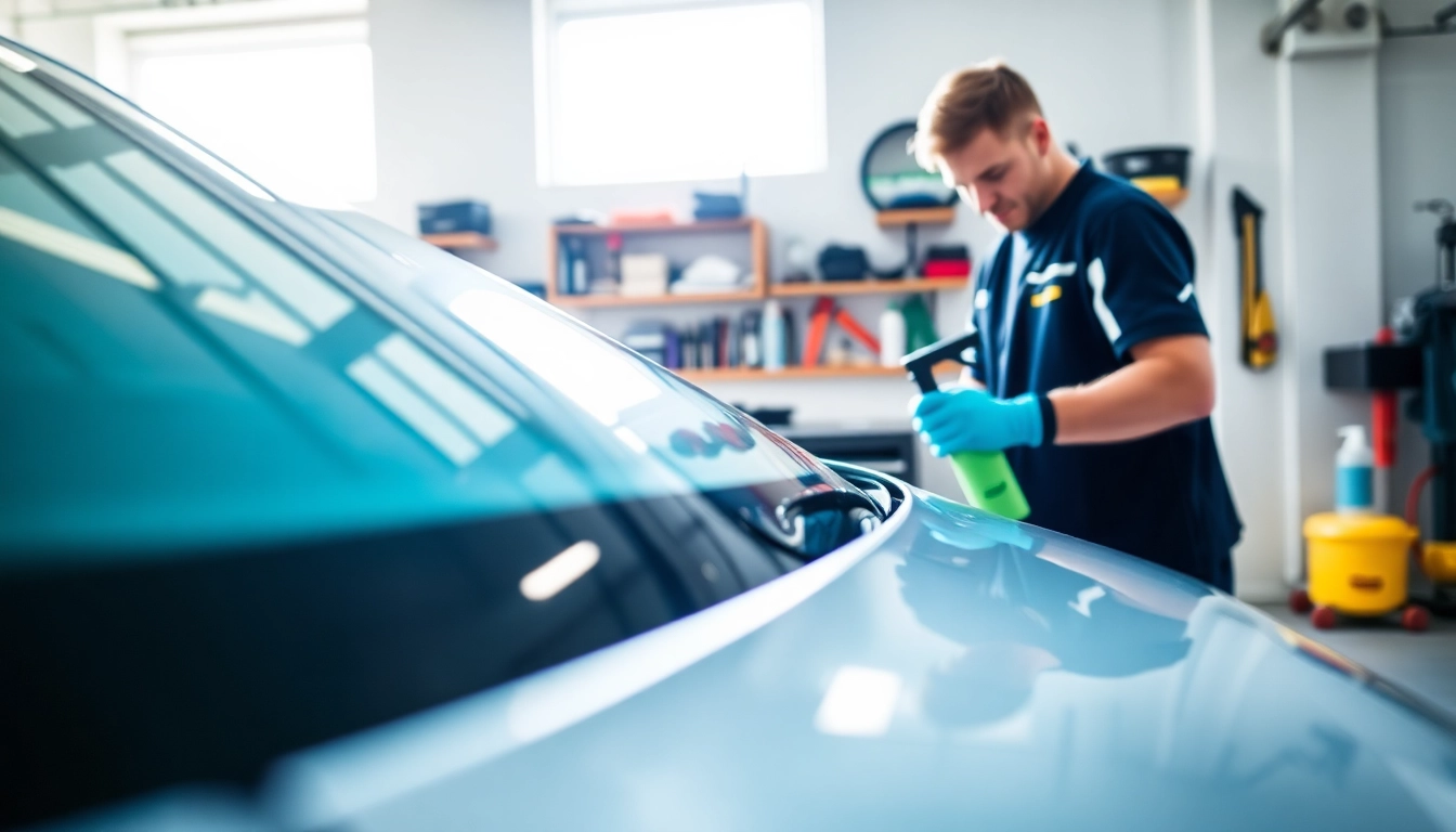 Enhance your vehicle's appearance with professional car detailing services in action.