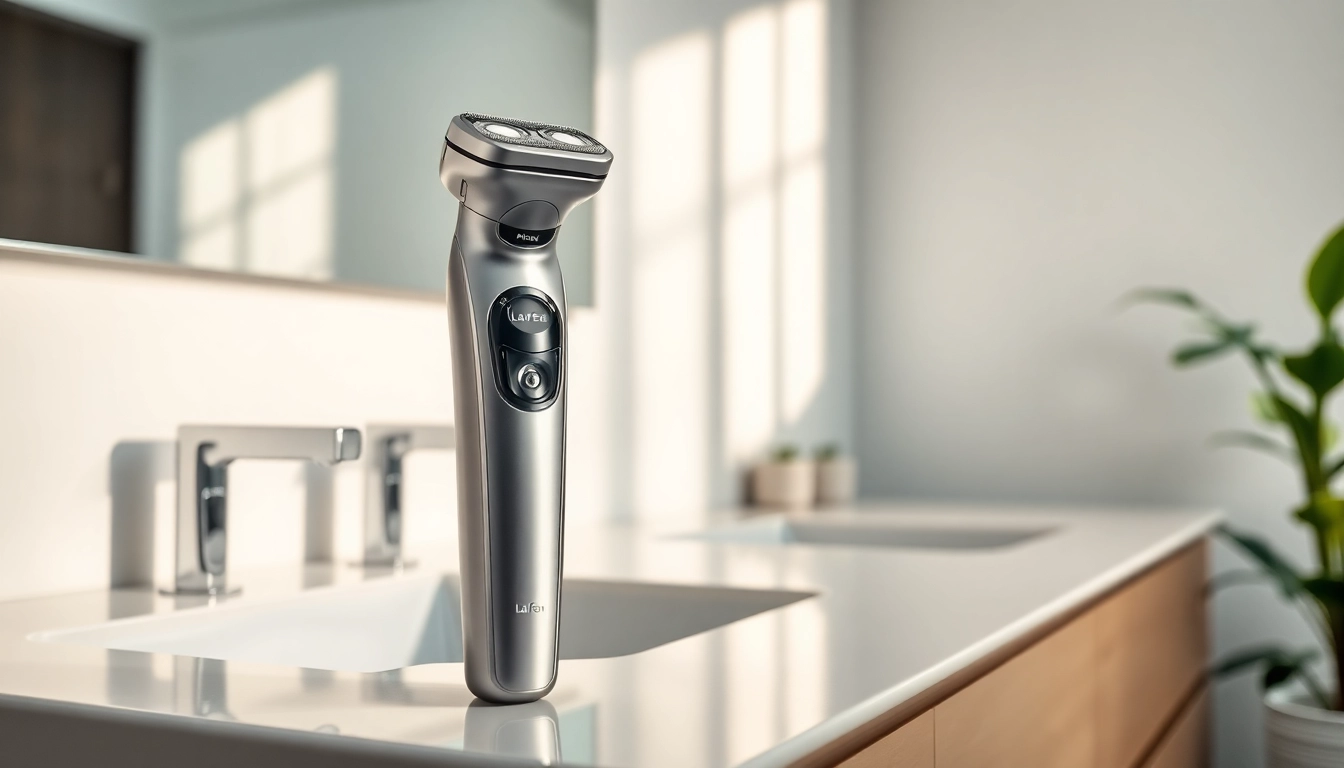 Experience the precision of the laifen p3 pro electric shaver's modern design and high-performance features.