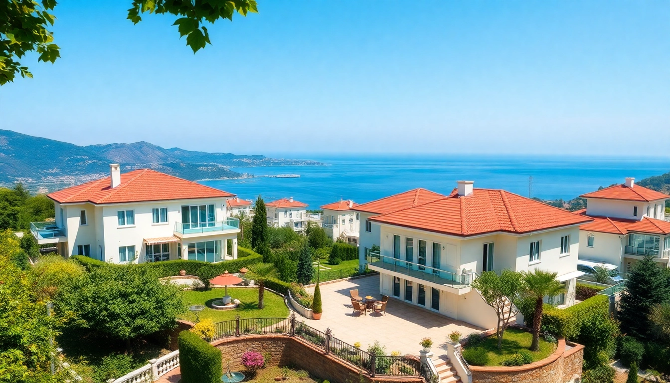Find stunning properties for sale in Alanya, Turkey, showcasing villas and coastal beauty.