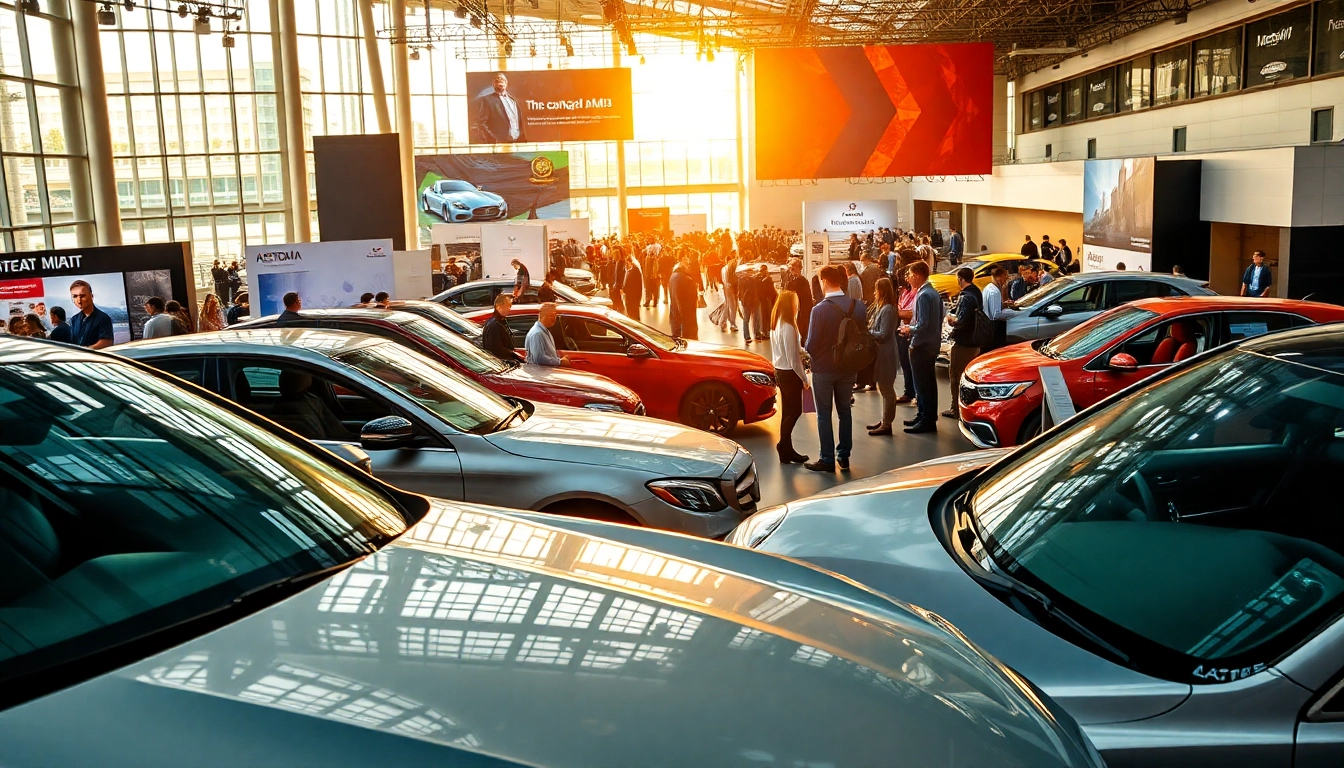 Attendees enjoying the Auto Cars Show filled with a variety of new car models and excitement.
