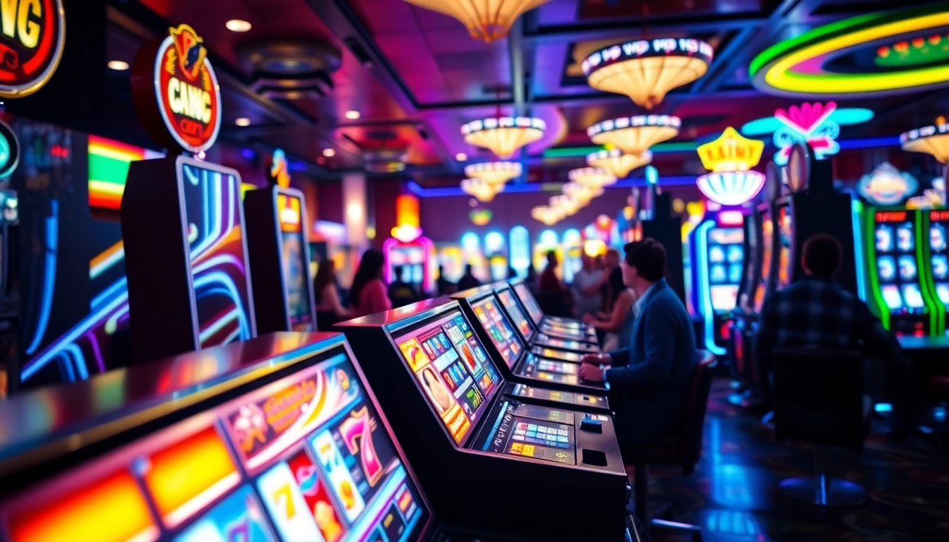 เล่น mega888slot ในคาสิโนที่มีแสงสว่างสดใสและเครื่องสล็อตเยอะ