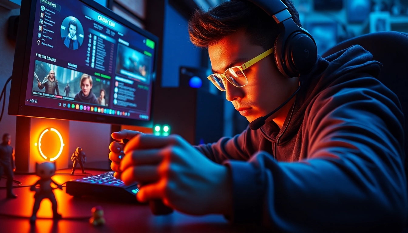 Capture a dedicated gamer using a Cronus zen setup for competitive play.