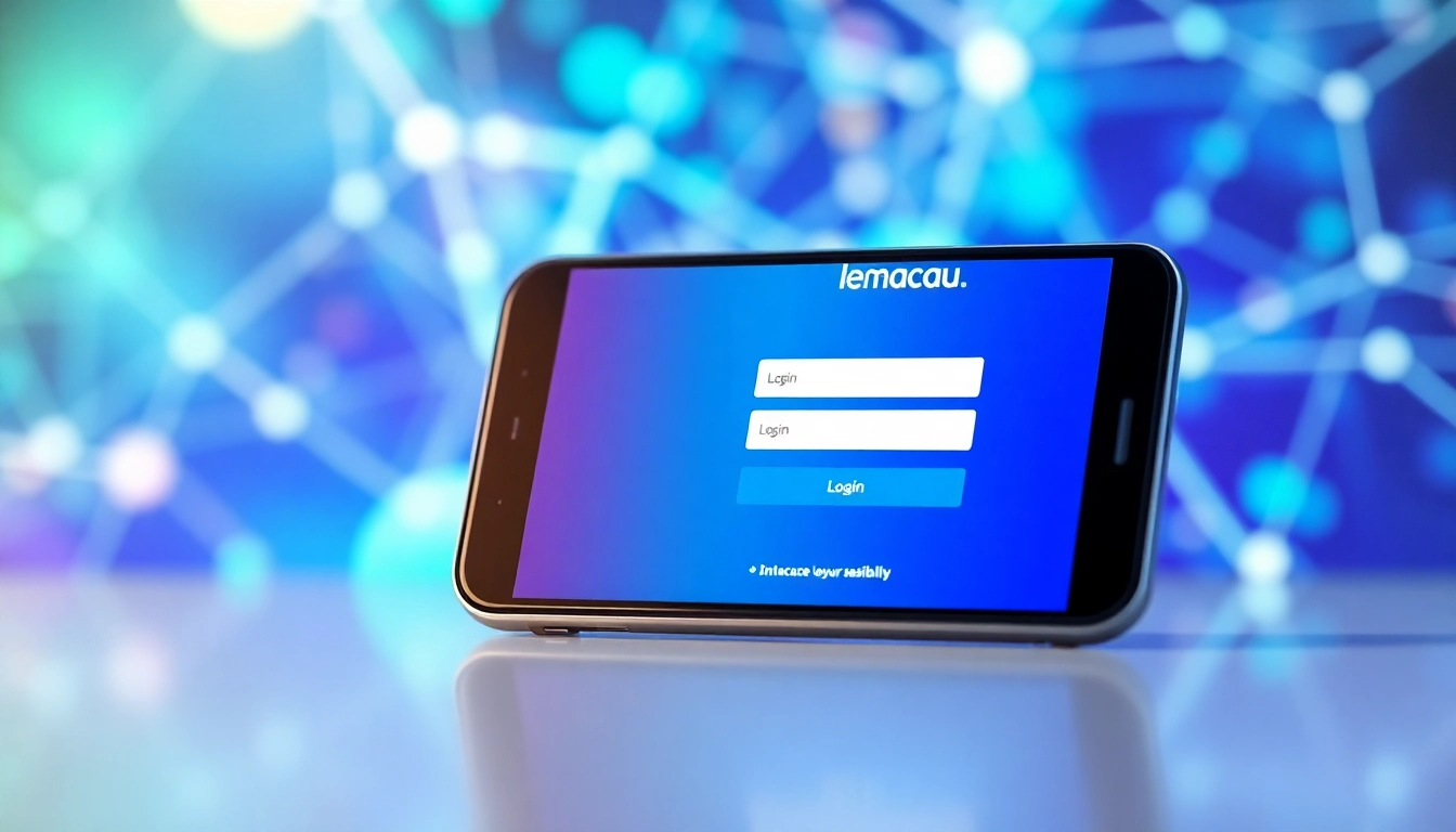 Masukkan lemacau login pada halaman log masuk yang menarik dan moden.