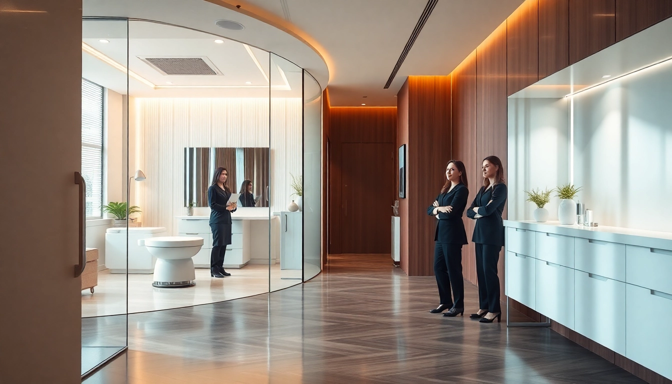 Kirkegaard Aesthetics moderne Klinik mit einladender Atmosphäre und freundlichem Personal.