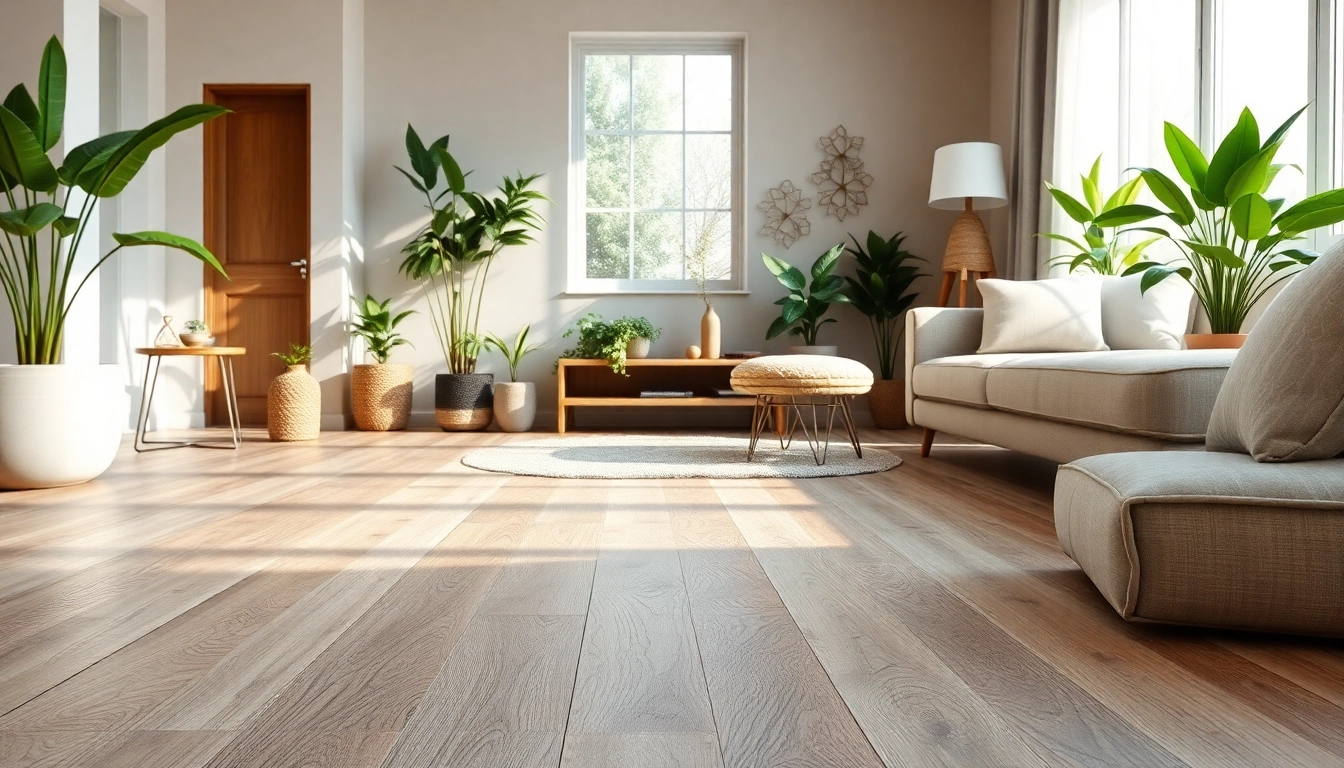 Transform your space with stunning vinyl flooring aesthetics in a cozy setting.