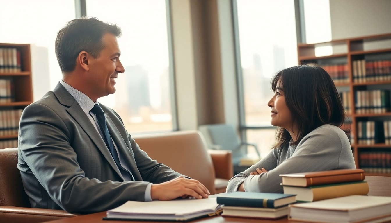 Consulting session at https://www.marylandpersonalinjurylawyer.com showcasing a professional personal injury lawyer.