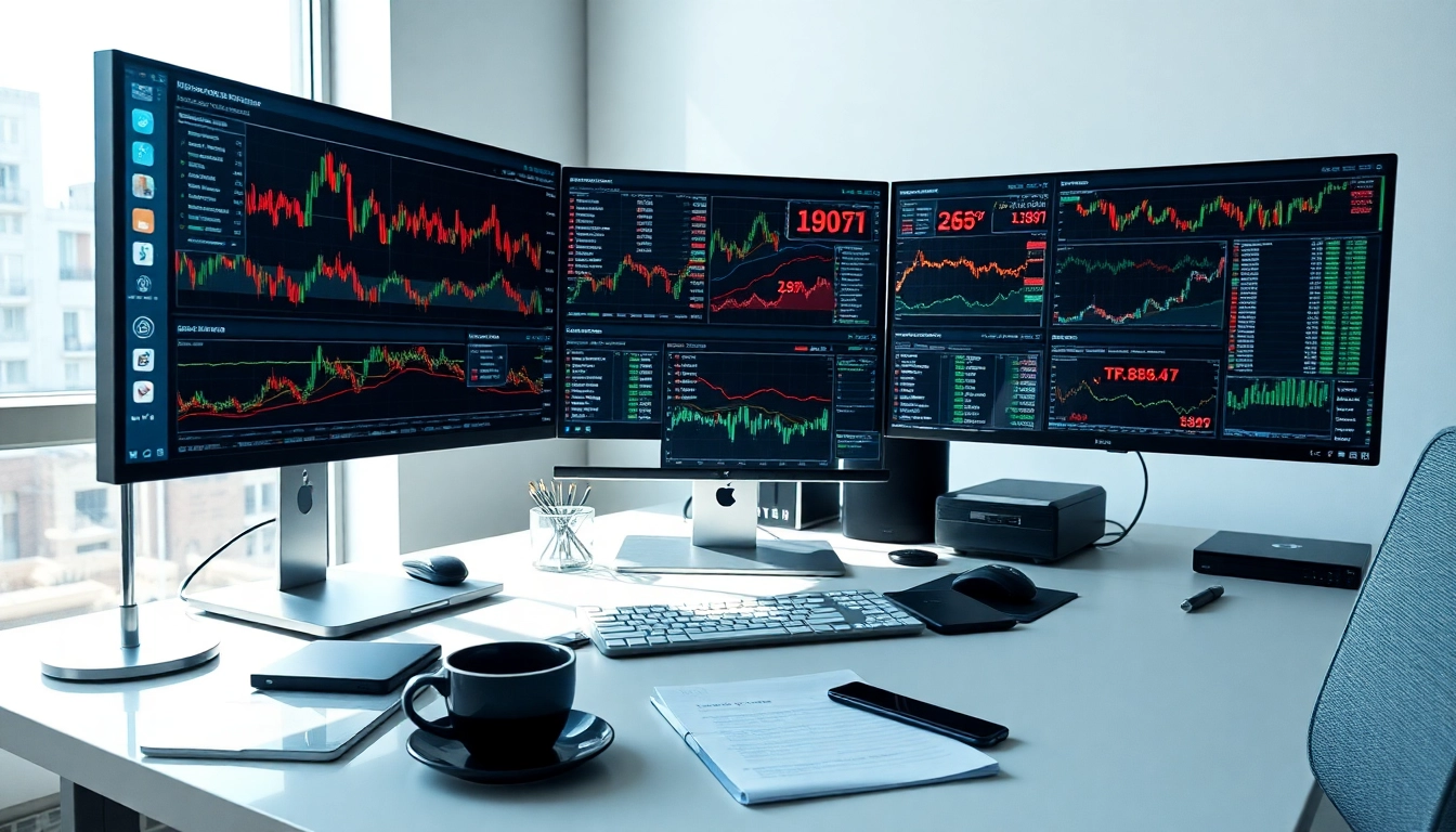 تعليم تداول الأسهم للمبتدئين في السعودية مع إعداد مكاتب حديث ومنظمة