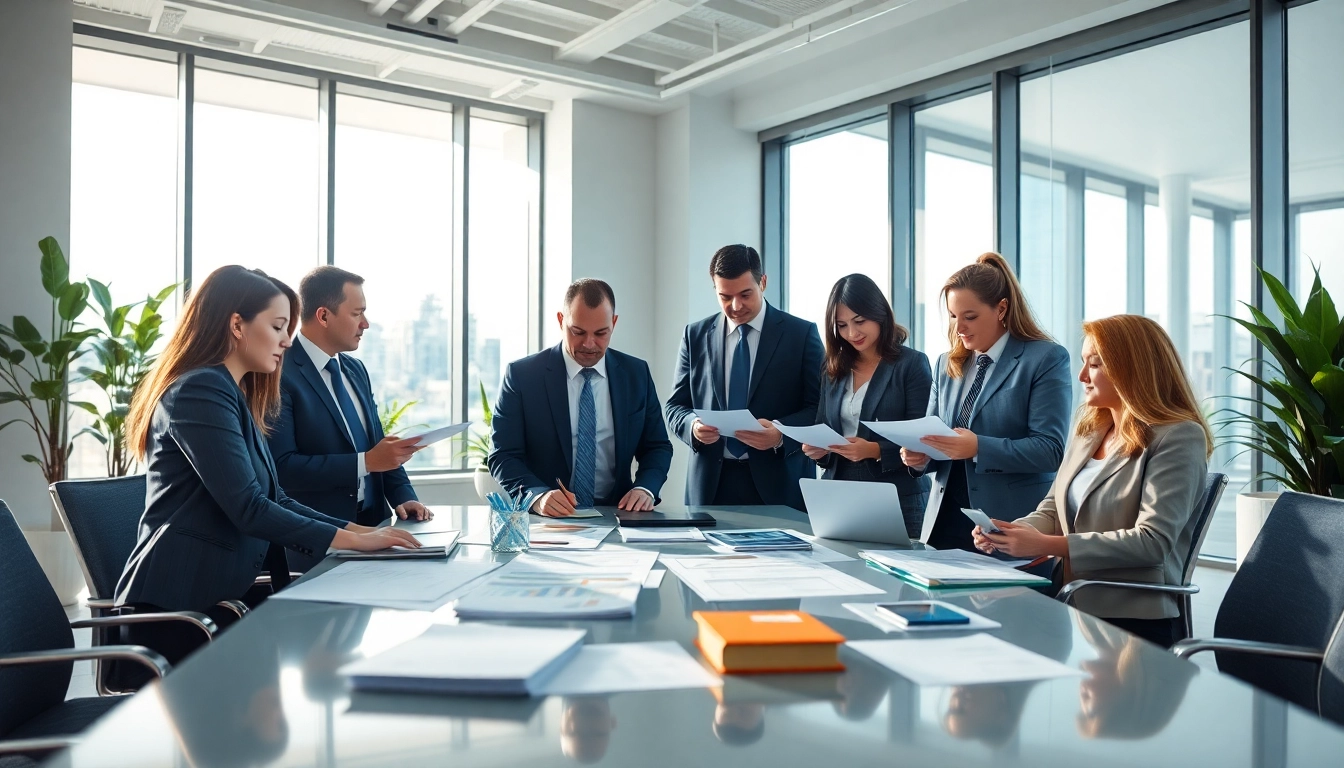 Legal Recoveries team collaborating in a bright, modern office setting.