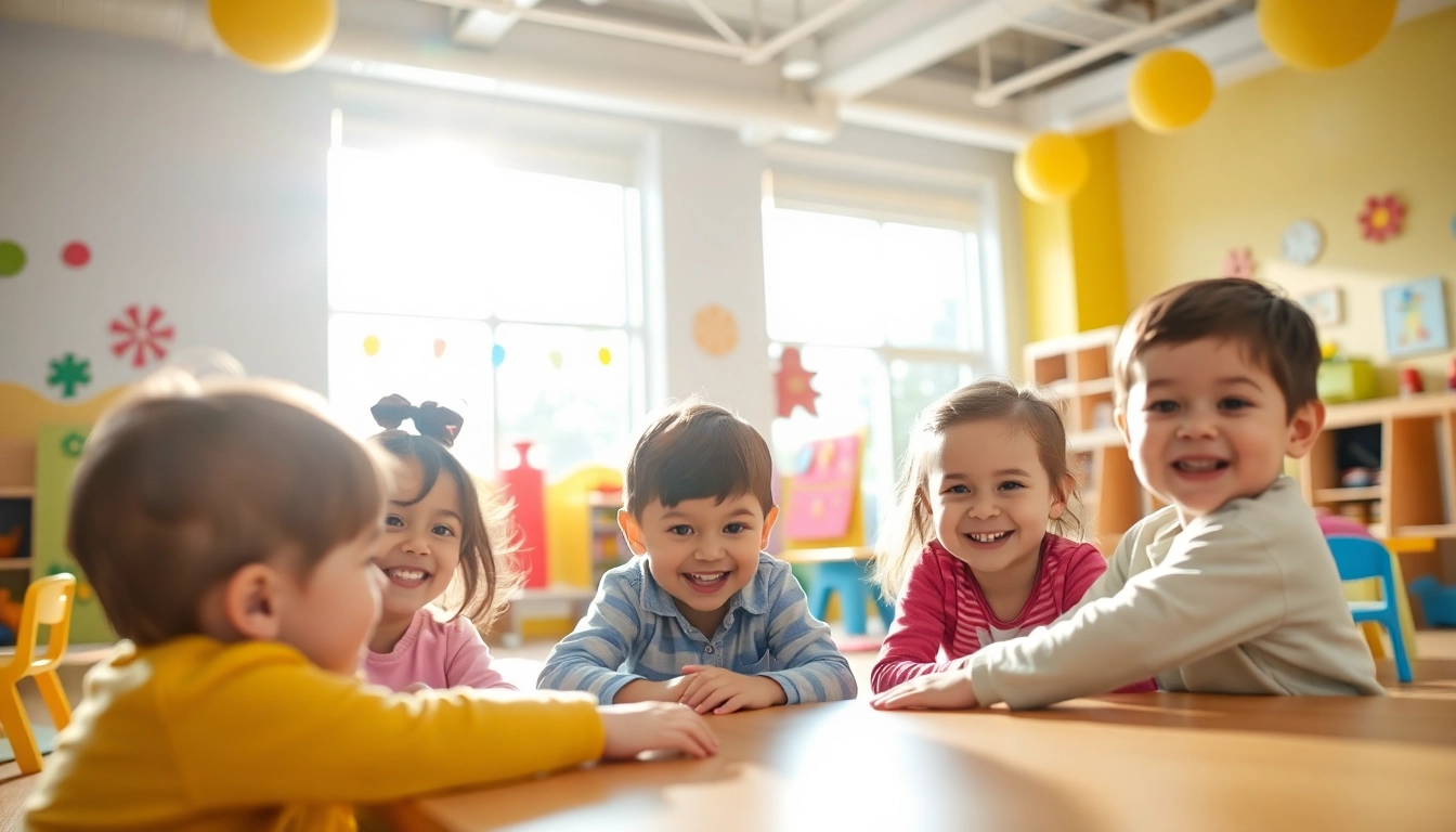 Engaging children at https://juniorsjunction.com involved in joyful playtime activities.