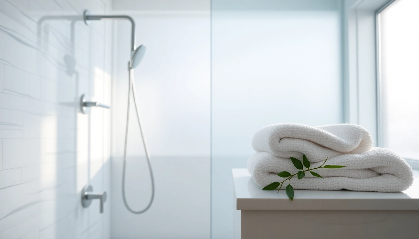 Immerse in elegant showers Australia with a stunning modern bathroom setup featuring sleek fixtures.