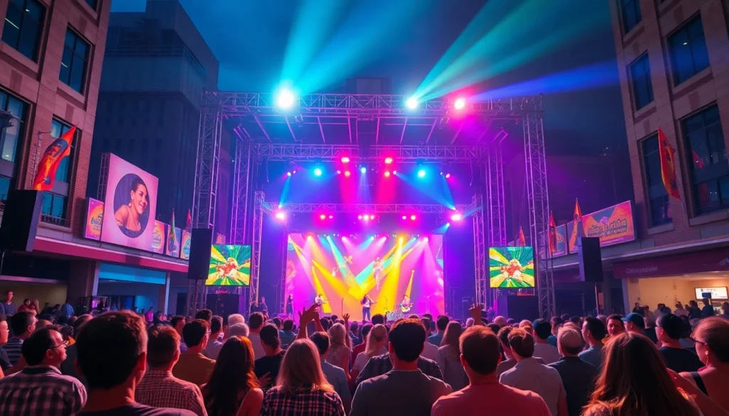 Experience engaging entertainment at https://tcspecialentertainment4u.com with vibrant performances and enthusiastic crowd.