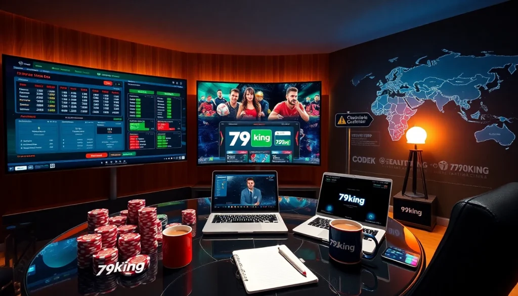 Painel de jogo online da 79king com apostas ao vivo, jogos de cassino e recursos de segurança