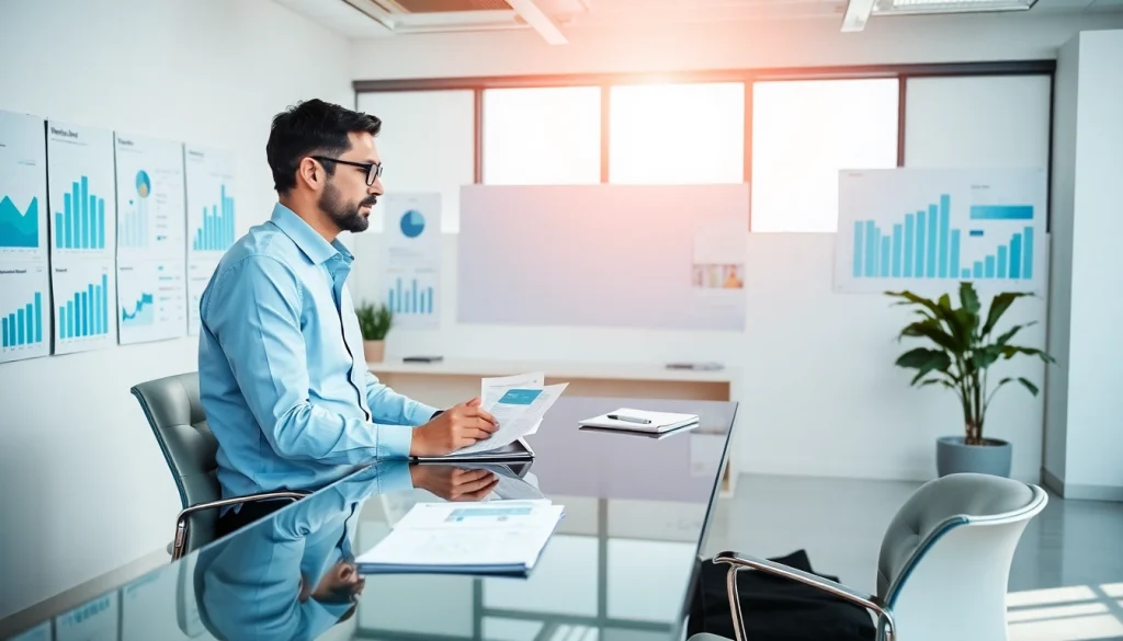 신용카드 현금화 전문가와 상담하는 모습, 신뢰감 있는 환경에서 전략 분석 중