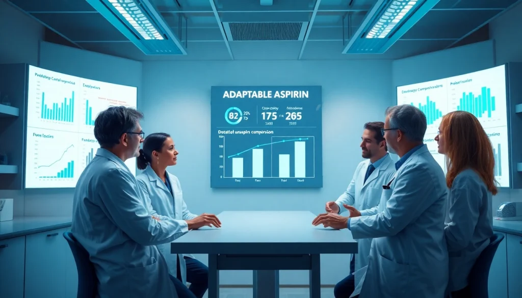 Analyze the results of the ADAPTABLE Aspirin Study in a modern laboratory setting.