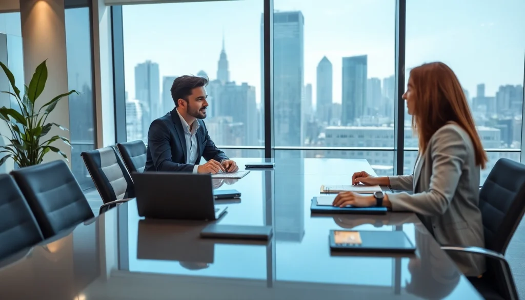 Engaging discussion at https://whatalker.com showcasing professional collaboration in a modern office.