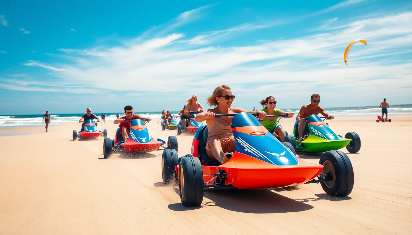 Leer blokarten bij https://www.blokartschool.nl: Een avontuur op het strand