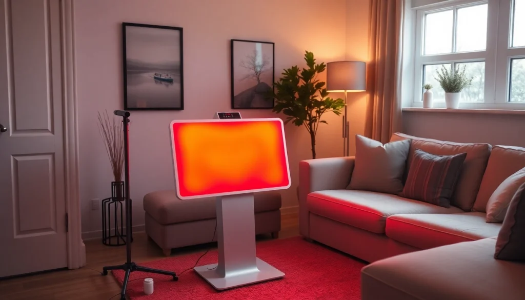 Enhance wellness with red light therapy devices from https://www.biolight.shop in a soothing environment.