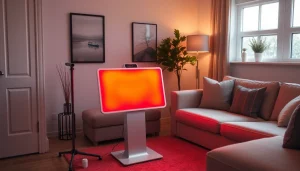 Enhance wellness with red light therapy devices from https://www.biolight.shop in a soothing environment.