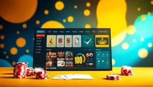 Engaging digital casino interface at https://whycazino.com with vibrant design elements and smooth textures.