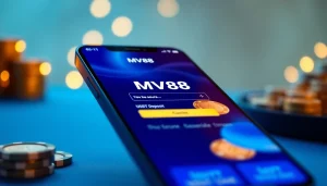 MV88 app interface on smartphone displaying secure USDT transactions.