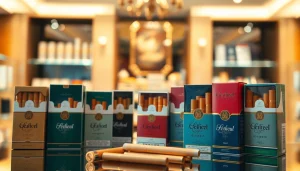 Browse premium cigarettes available at https://bureenok.com with rich textures and elegant packaging.