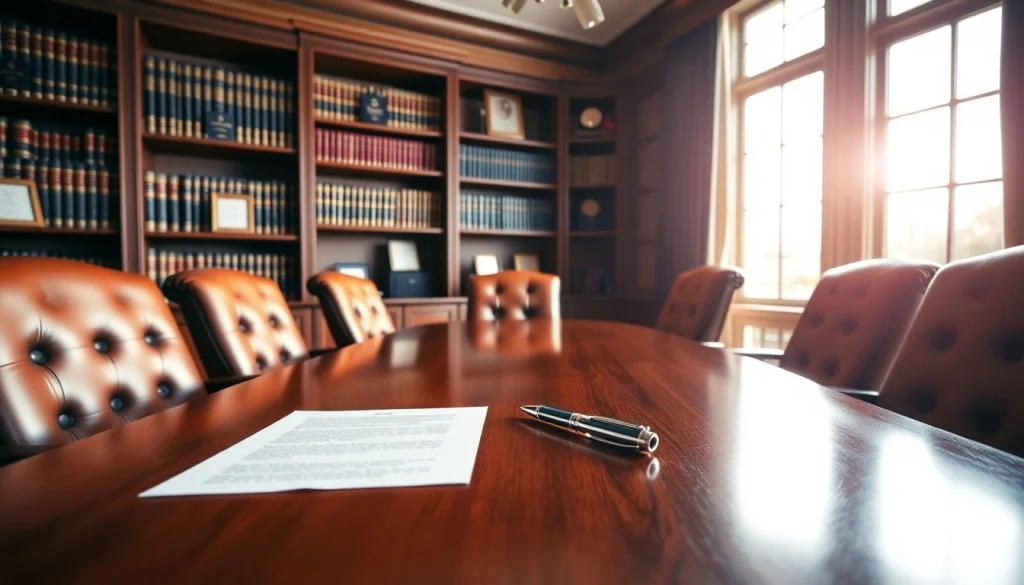 Engaging meeting room at http://www.jacobsonpilaw.com with professional decor and legal resources.